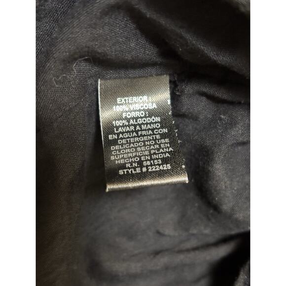 Chaudry KC Long Black Pull On Skirt XL - Picture 5 of 6